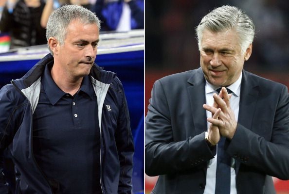 Jose Mourinho and Carlo Ancelotti have done battle several times in the past
