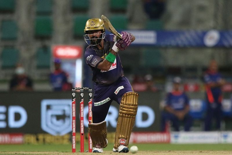 KKR captain Dinesh Karthik chose Nikhil Naik for the No. 7 role [PC: iplt20.com]