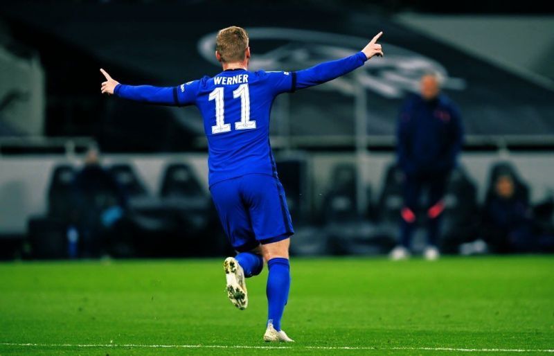 Chelsea&#039;s new star Timo Werner with his first goal