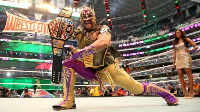 Kalisto had two short yet highly entertaining runs with the US Championship