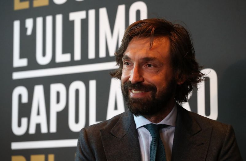 Juventus manager Andrea Pirlo