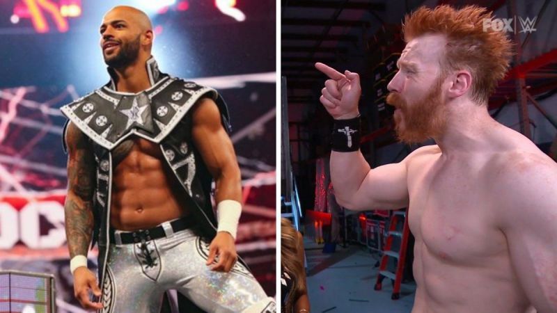 Ricochet and Sheamus