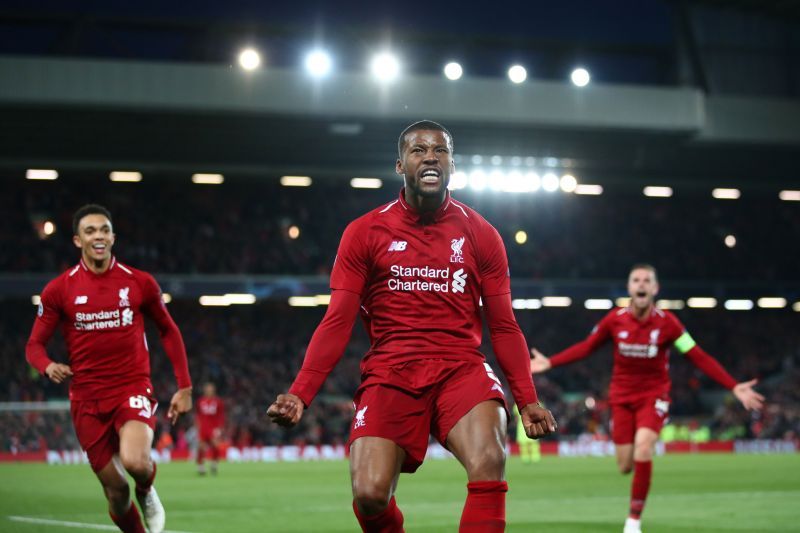 Liverpool star Gini Wijnaldum