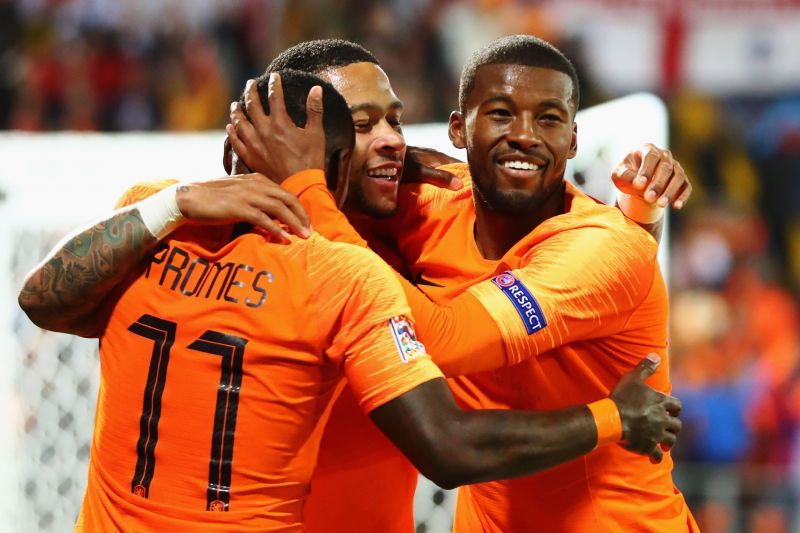 Netherlands stars Depay and Wijnaldum