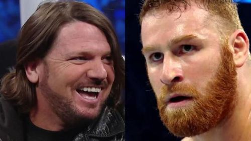 AJ Styles and Sami Zayn