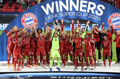 Bayern Munich won the UEFA Super Cup in midweek