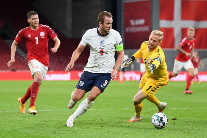 Denmark and England played out a disappointing 0-0 draw tonight in Copenhagen