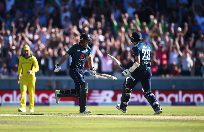 Jos Buttler's century helped England beat Australia at Old Trafford two years ago