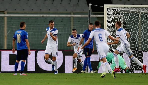 Bosnia and Herzegovina captain Dzeko scored in their last game