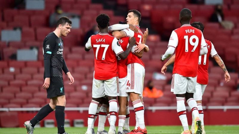 Arsenal have already beaten Liverpool this season in the Communities, via penalties