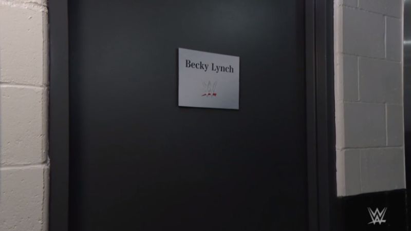 Becky Lynch&#039;s WWE locker room