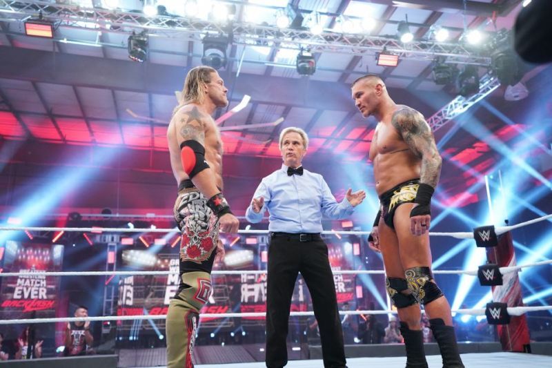 Edge and Randy Orton worked a classic at Backlash.