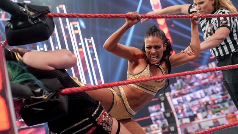 Zelina Vega looked impressive inside the ring tonight