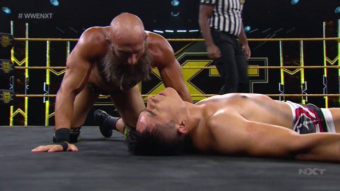 Tommaso Ciampa tortured Jake Atlas