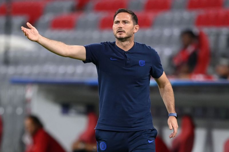 Chelsea head coach Frank Lampard