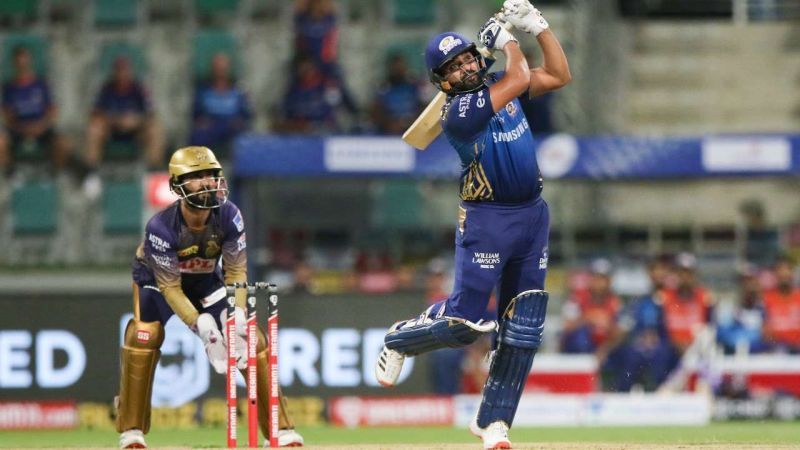 Rohit Sharma was in full flow against KKR