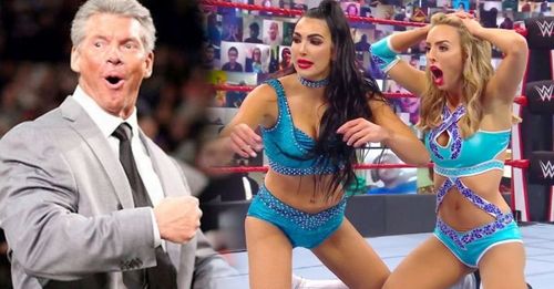 Vince McMahon and The IIconics