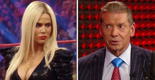 Lana and Vince McMahon