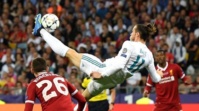 Bale&#039;s overhead kick in the 2018 Champions League final was one of the competition&#039;s greatest ever strikes.