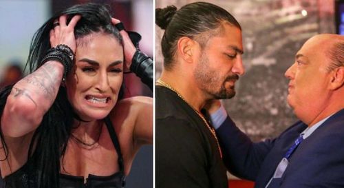 Sonya Deville, Roman Reigns, and Paul Heyman