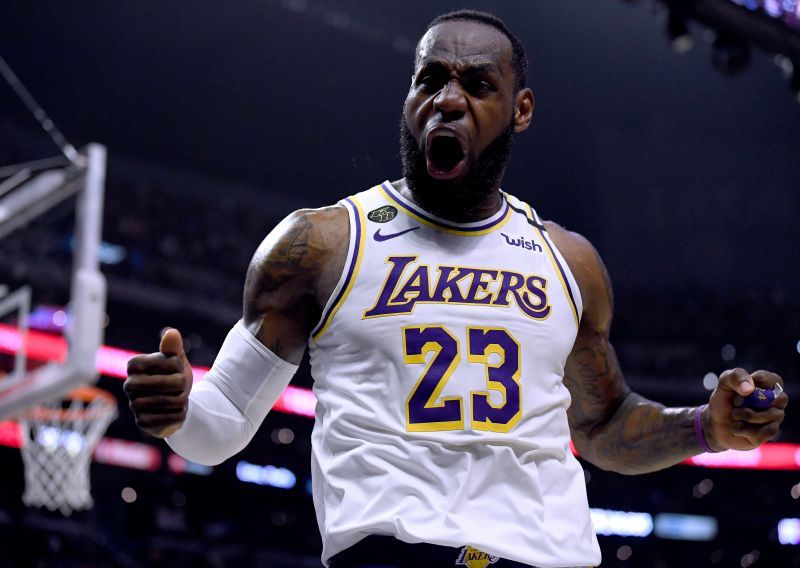 Lebron James currently plies his trade for the Los Angeles Lakers