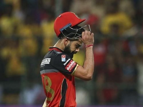 Virat Kohli took a lot of the blame after the loss against KXIP