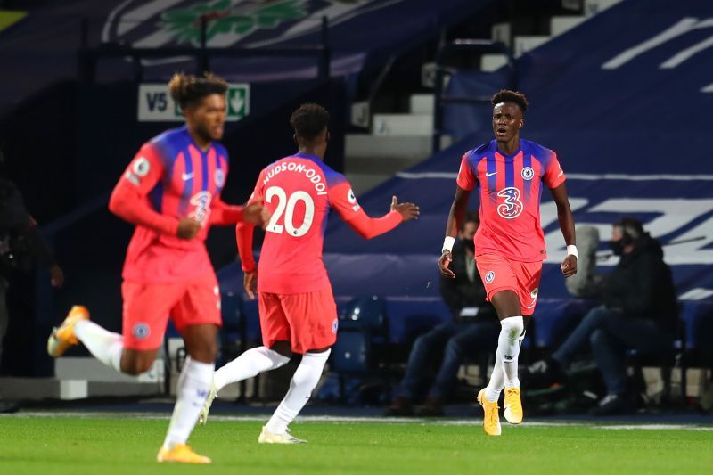 Tammy Abraham scored a stoppage-time equaliser to give Chelsea a single point from their clash against West Brom