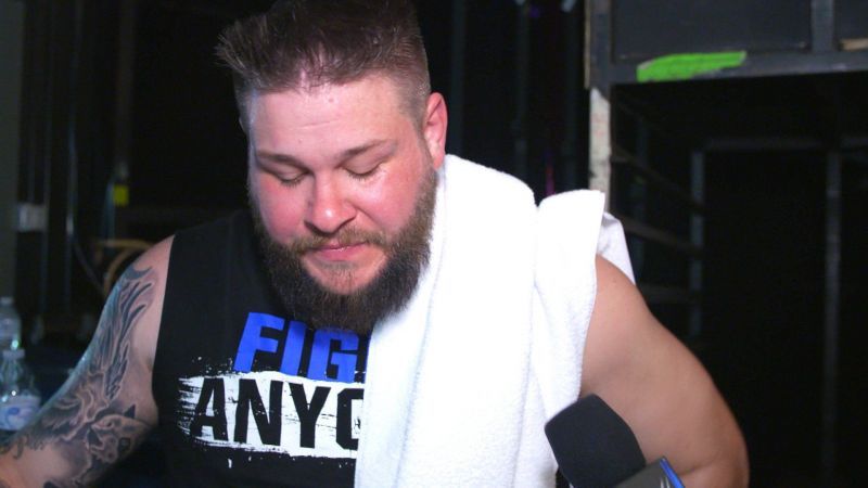 Kevin Owens competed in WWE main events and a kickoff show in 2017