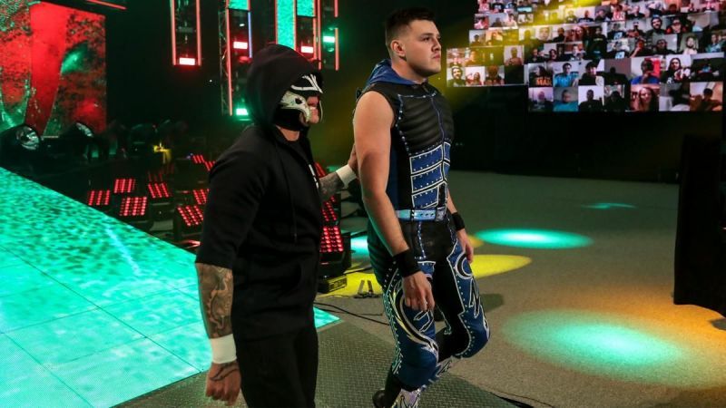 Dominik Mysterio and Rey Mysterio