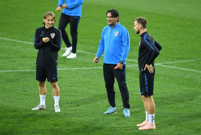 Croatian veterans and World Cup 2018 stars Modric and Rakitic did not feature against France