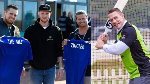 WWE Superstars have enjoyed playing cricket during their international tours