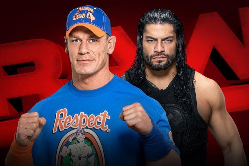 John Cena and Roman Reigns