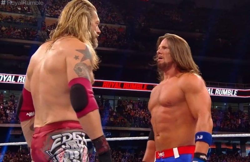 Edge and AJ Styles