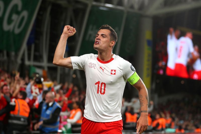 Captain Xhaka will need to be at his best against a youthful Ukrainian midfield