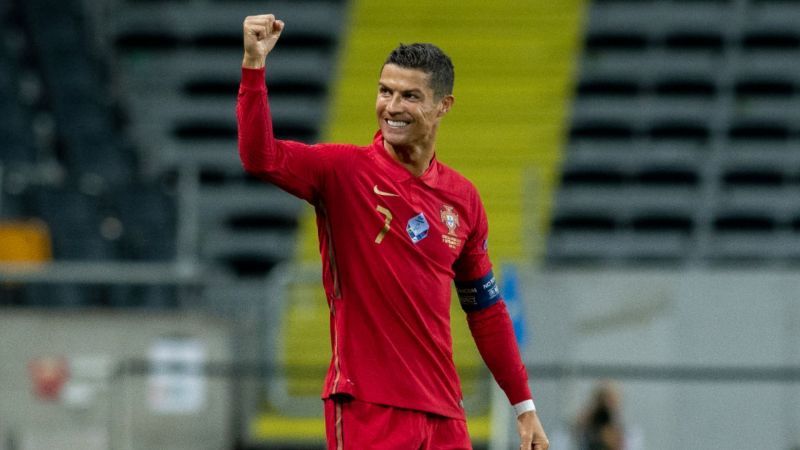 Ronaldo is now on 101 goals for Portugal, just eight behind Ali Daei's all-time record!