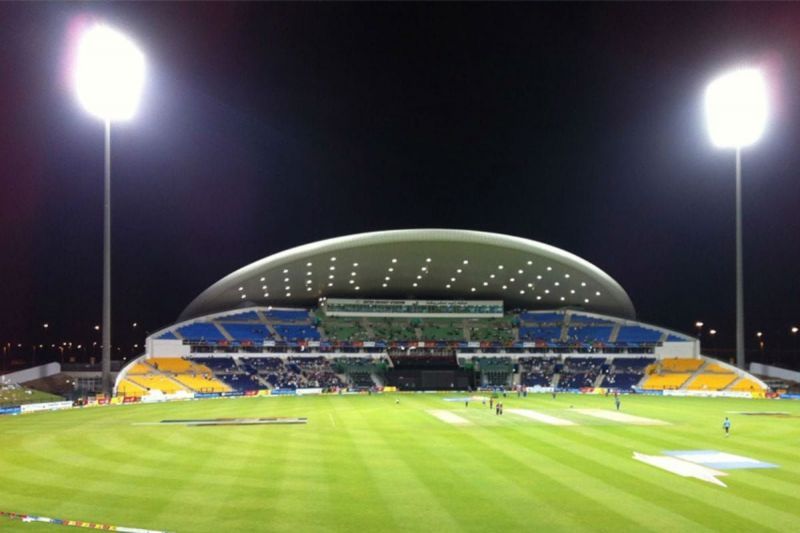 The Sheikh Zayed Stadium in Abu Dhabi