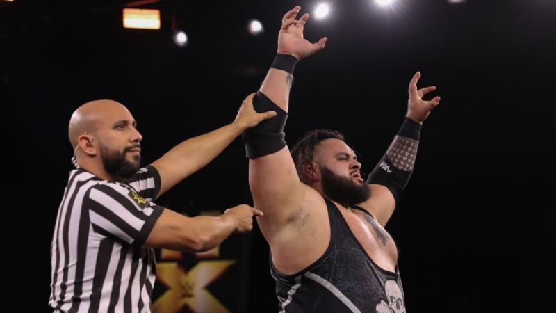 Bronson Reed was in the NXT North American Championship ladder match