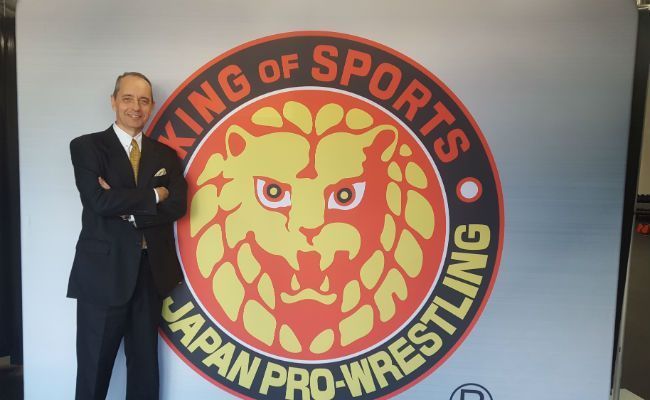 NJPW President and CEO Harold Meij announces his resignation today.