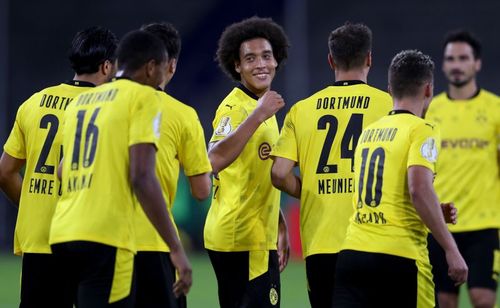 Borussia Dortmund will face Borussia Monchengladbach on Saturday