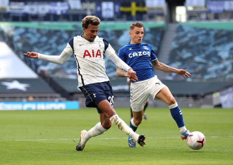 Alli in action for Spurs