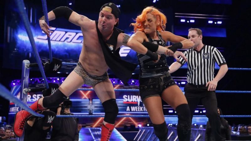 A rare intergender bout [Pc: WWE.com]