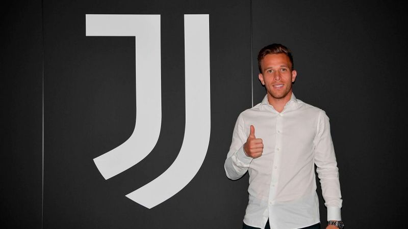 Arthur Melo has arrived from Barcelona as part of a swap deal that involved Juventus' Miralem Pjanic going the other way.