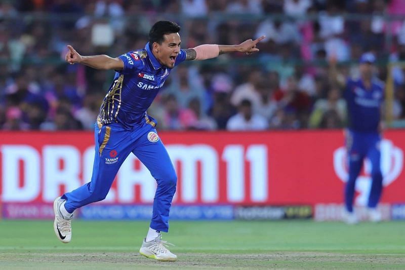 Rahul Chahar is likely to be a key member of the Mumbai Indians spin attack in IPL 2020