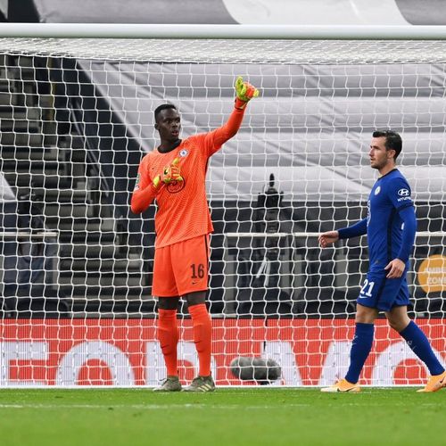 Chelsea were eliminated from the Carabao Cup by Tottenham.