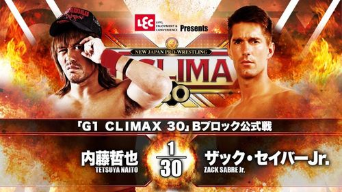 B Block of the G1 Climax 30 is back for Night 4 with Naito vs. ZSJ in the main event.