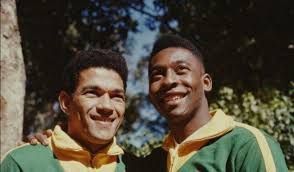 Pele, Garrincha, and Vava formed an incredible combination. Image Source: Lance