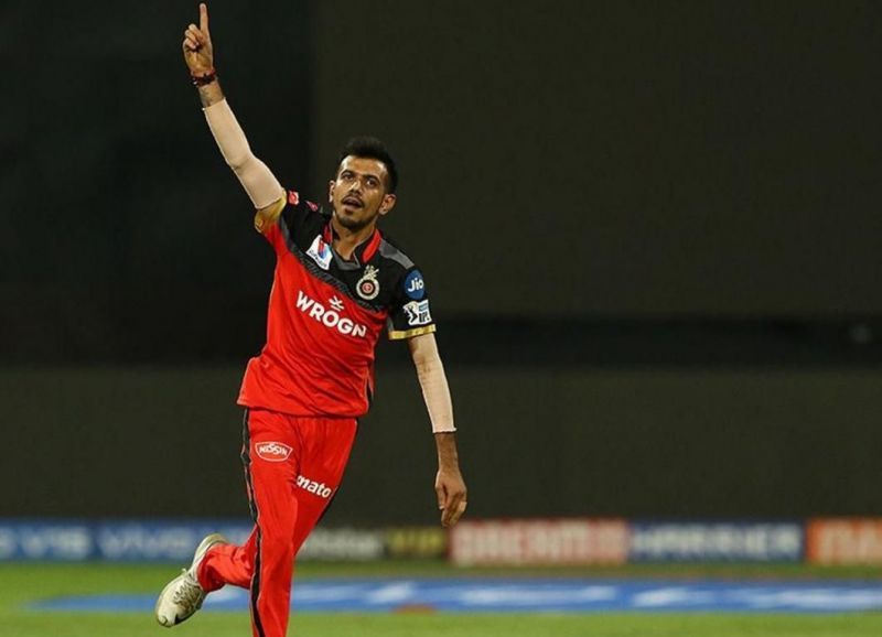 Chahal took two consecutive wickets in the 16th over to decisively turn the match in RCB's favour (Image Credits: Sportzwiki)