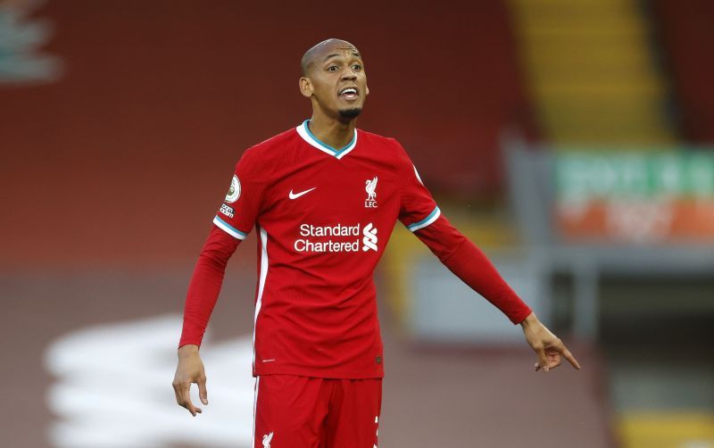 Liverpool's Brazilian defensive midfielder Fabinho