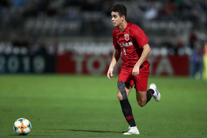Oscar has been among the goals for Shanghai SIPG this season