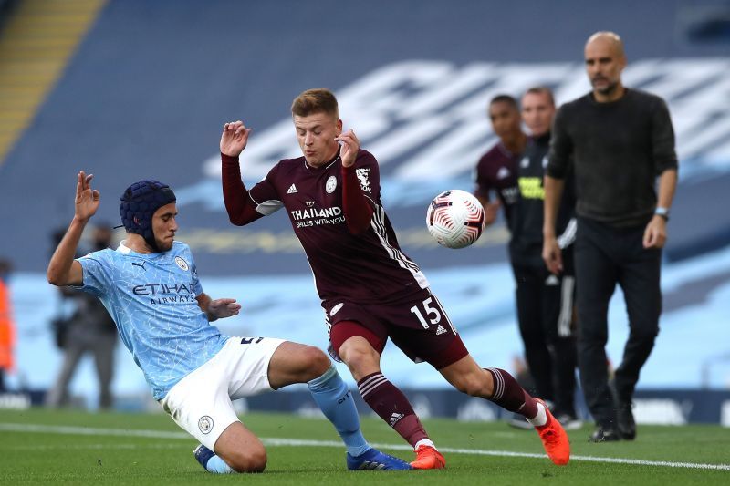 Eric Garcia in action for Manchester City